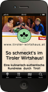 Tiroler Wirtshaus App für iPhone