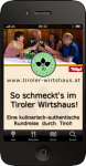 Tiroler Wirtshaus App für iPhone