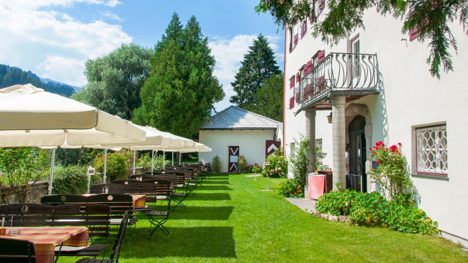 Schloss Mitterhart - Inngarten